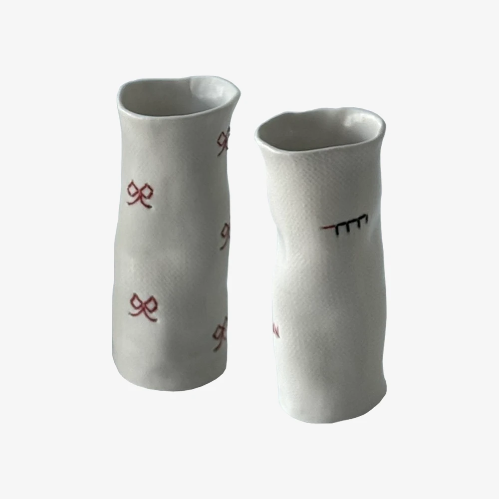 스티치 오브제 화병 S - 2 types