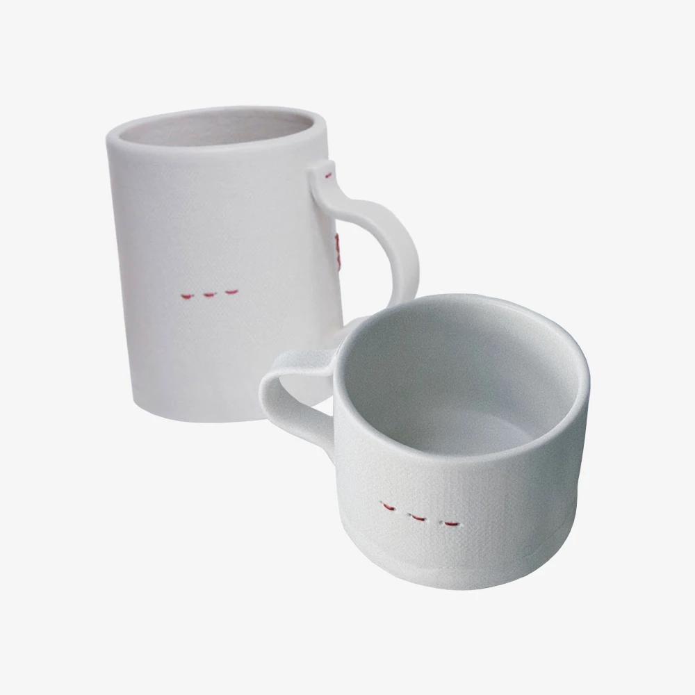 스티치 오브제 머그 - 2 sizes