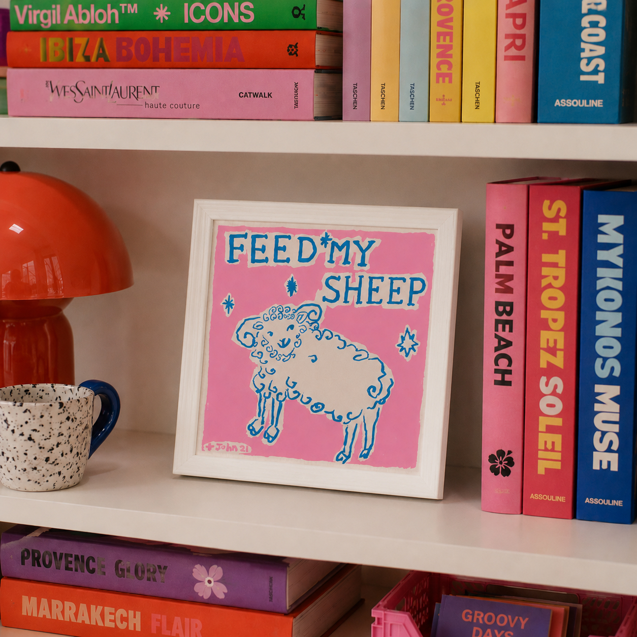 Feed my sheep - Pink