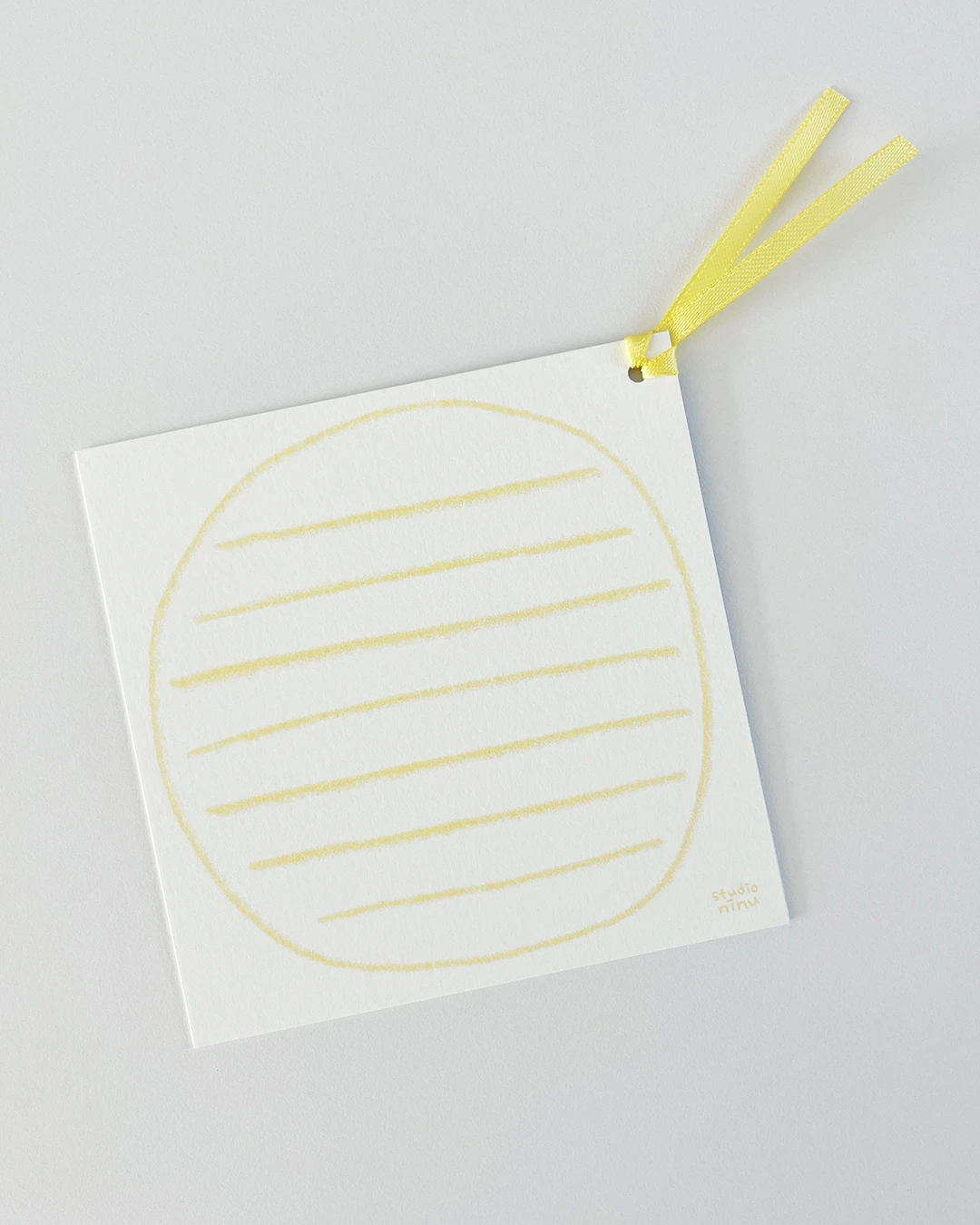 daisy hanging card